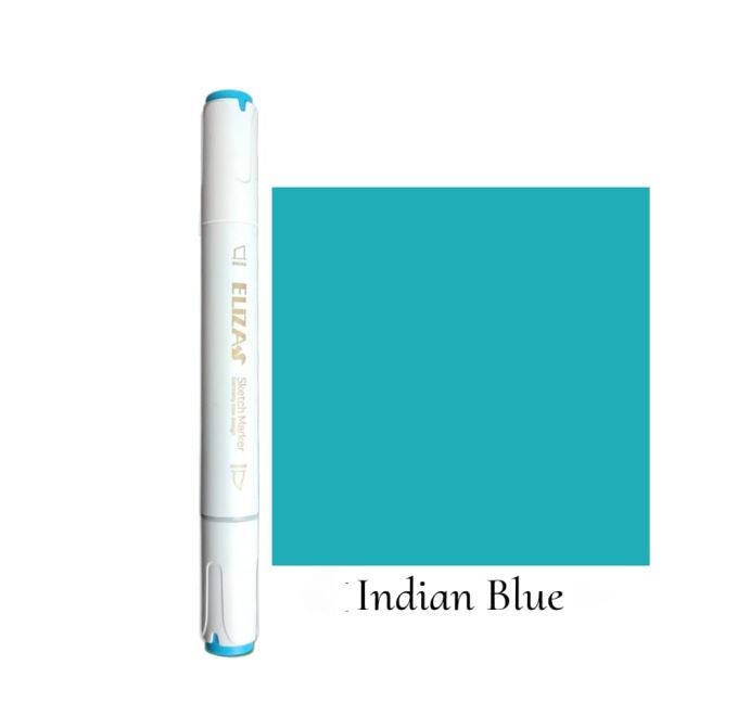  ماژیک دوسر برند الیزا کد 64 (Indian blue) | ELIZA بوک کلاب ایران 1 