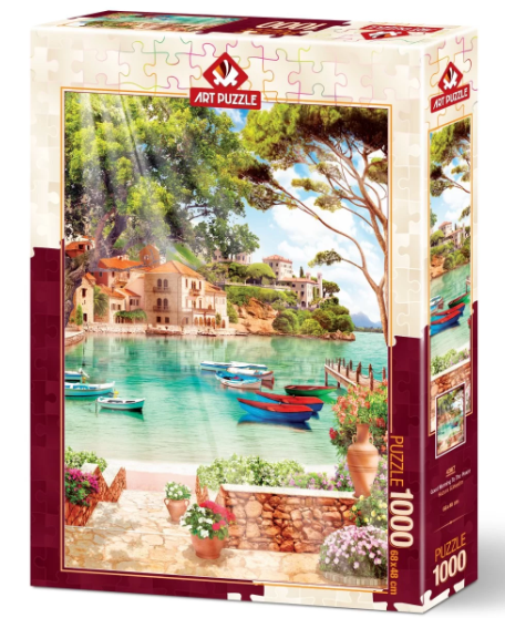 پازل 1500 تکه (Peaceful Good Morning) صبح آرامش بخش مدل آرت کد 4367 | ART PUZZLE بوک کلاب ایران 1