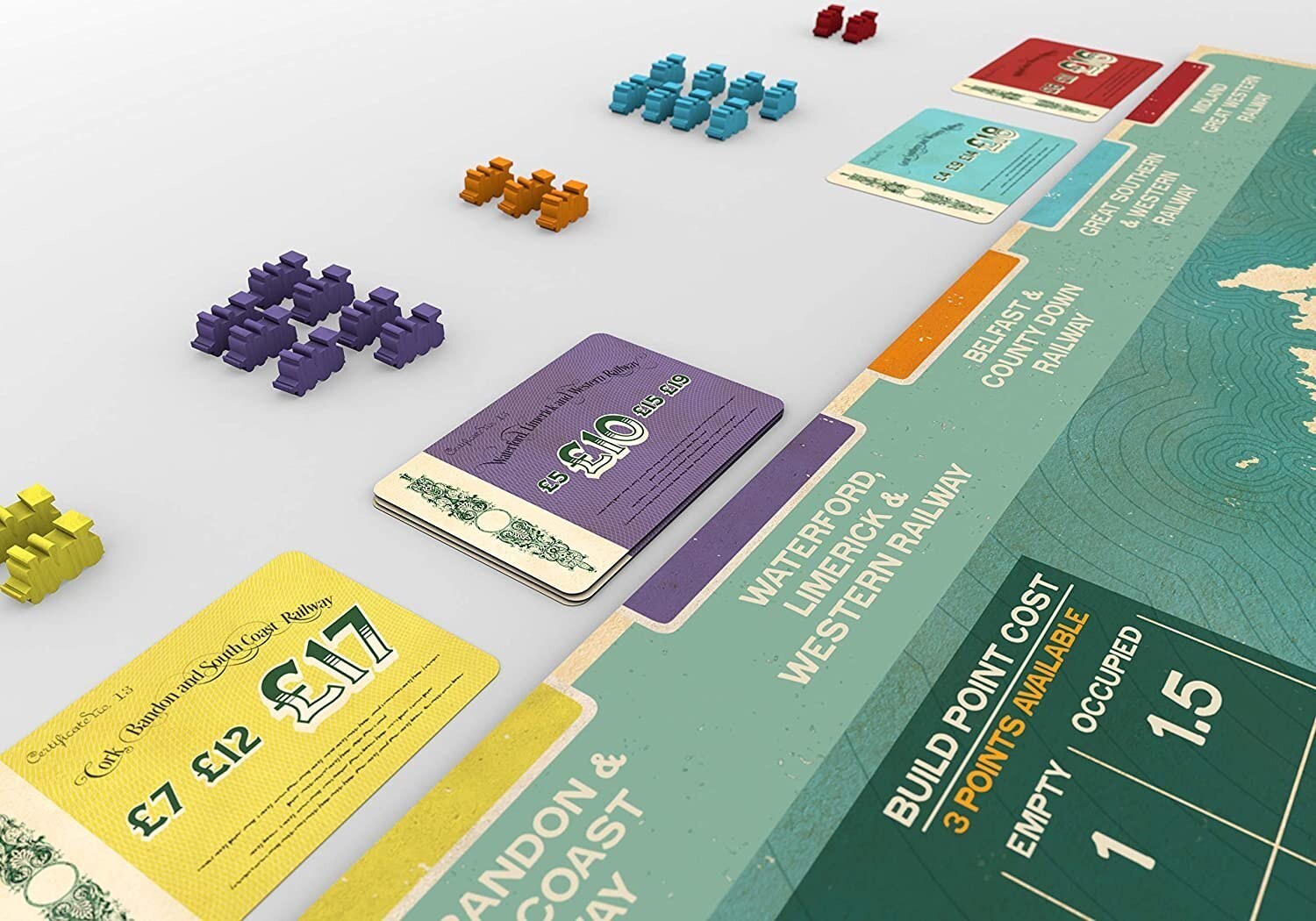 بازی خط راه آهن ایرلندی (Irish Gauge ) |مدل گراف گیم بوک کلاب ایران 3