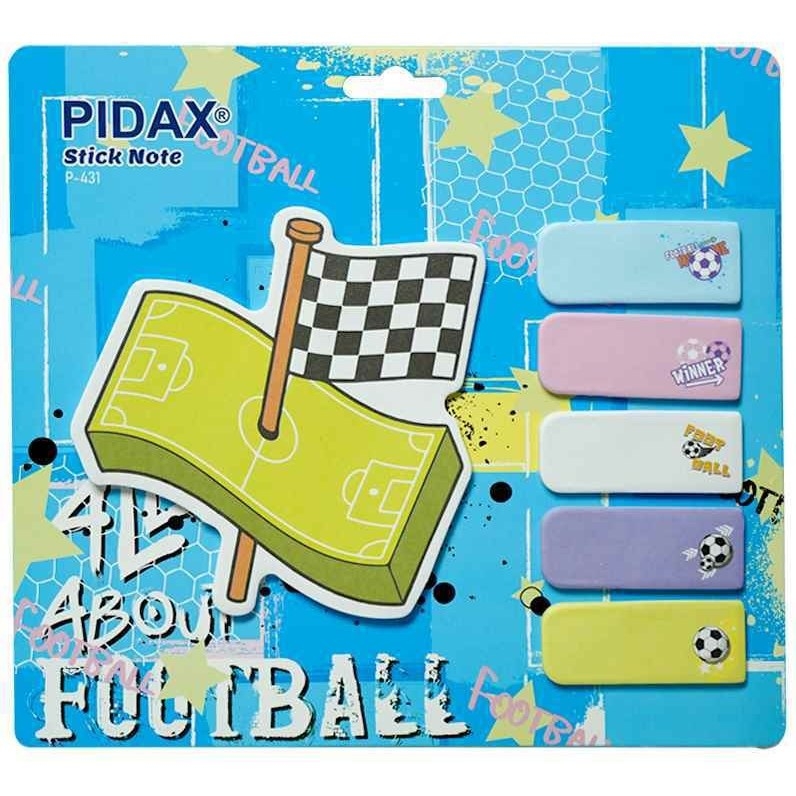  کاغذ یادداشت پیداکس مدل (P-429/32) طرح فوتبالی | PIDAX بوک کلاب ایران 2 