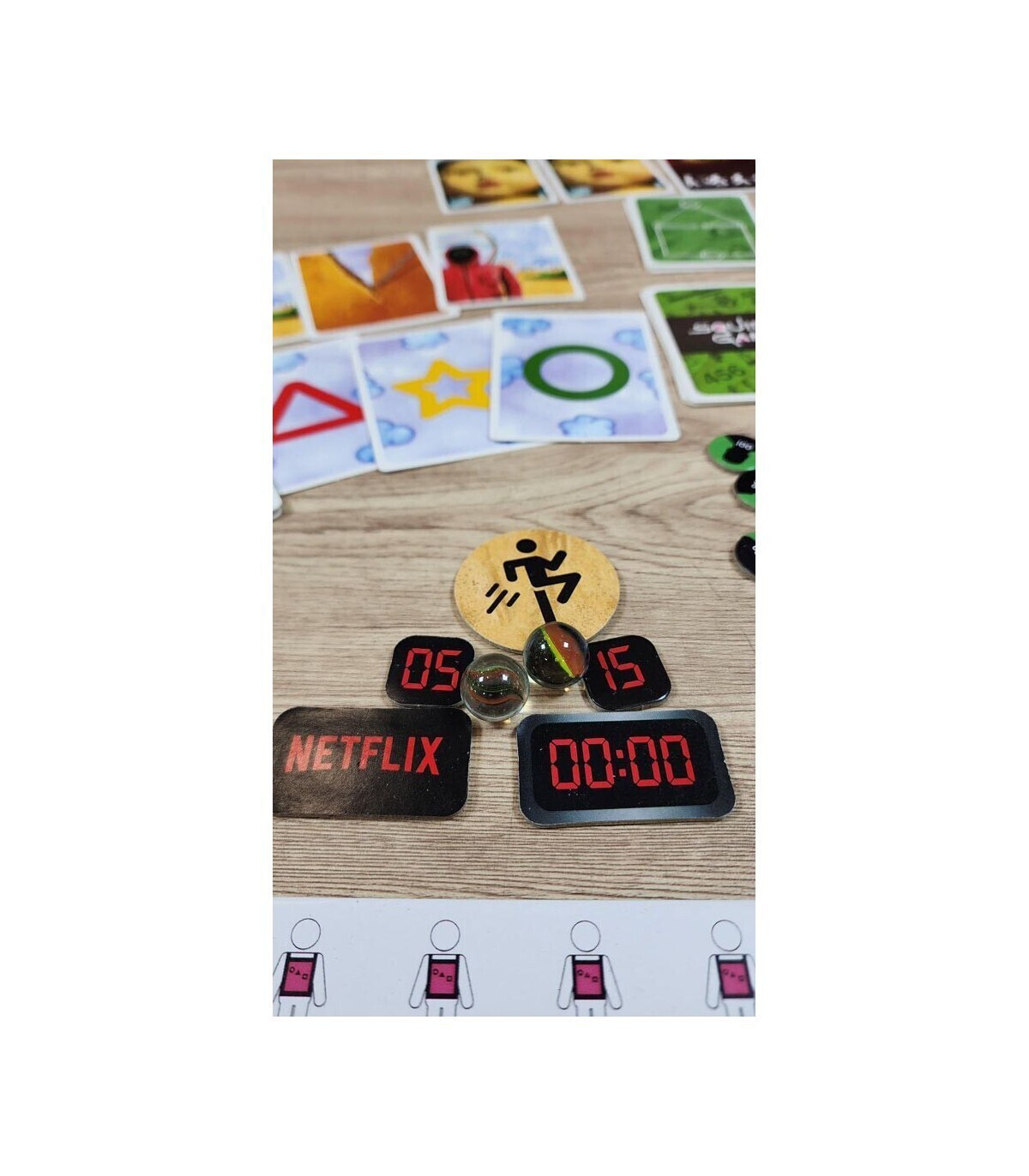  بازی مرکب اسکویید گیم Squid Game | مدل چارپایه بوک کلاب ایران 5 