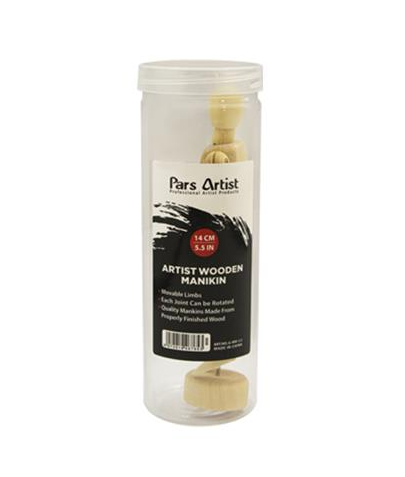  آدمک چوبی (30 سانت) طلقی اعلا | پارس آرتیست بوک کلاب ایران 4 