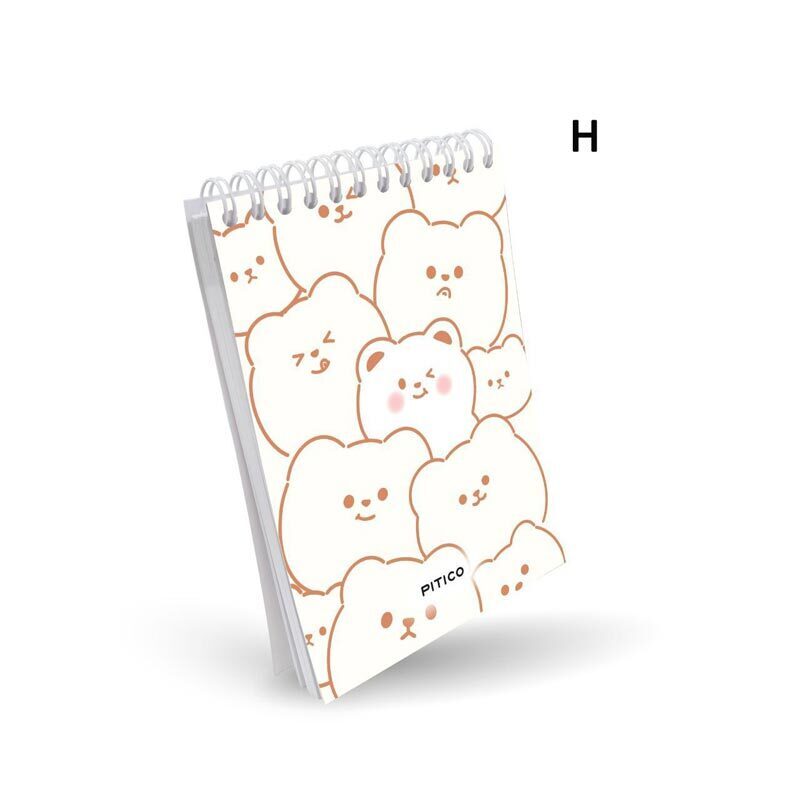  دفترچه یادداشت A6 پیتیکو طرح حیوانات ( کد 220 ) بوک کلاب ایران G 