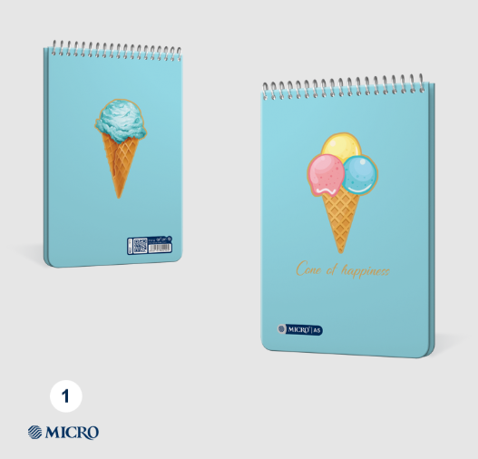دفترچه کندی ژورنال میکرو سایز (20*13) | MICRO بوک کلاب ایران 1
