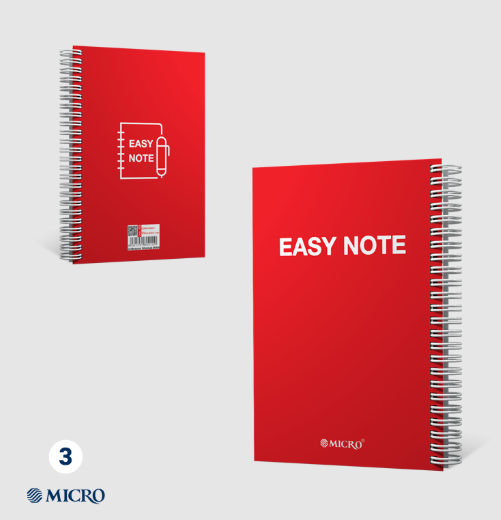  دفترچه ایزی نوت میکرو کد J35 - سایز (21*14) | MICRO بوک کلاب ایران 3 