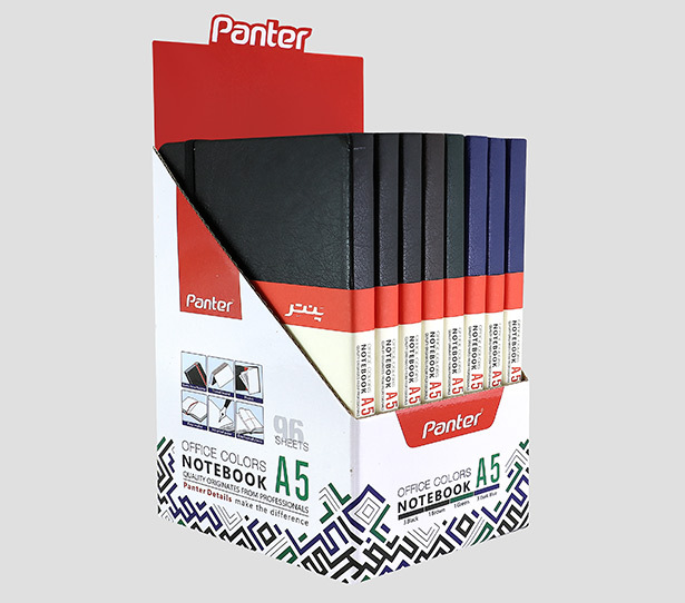  دفتر پنتر / A5 / مدل NB 1720 - NB 1719 /دیسپلی 8 عددی بوک کلاب ایران 3 