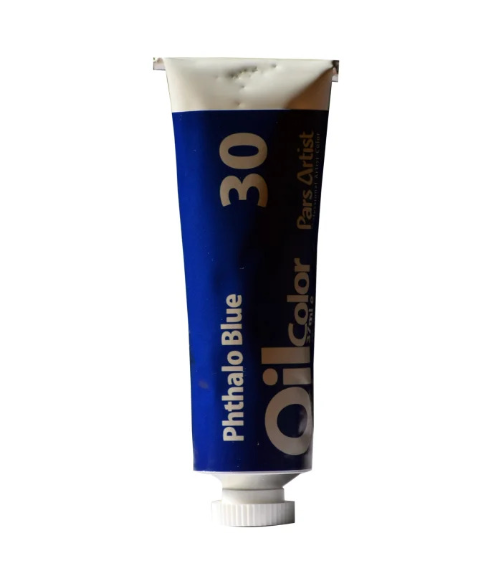  رنگ روغن پارس آرتیست کد 30 (Phthalo Blue) حجم 37 میل | PARS ARTIST بوک کلاب ایران 1 
