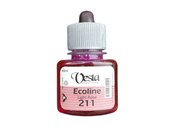 رنگ اکولین وستا کد 211 (Light Rose) حجم 40 میل بوک کلاب ایران 1