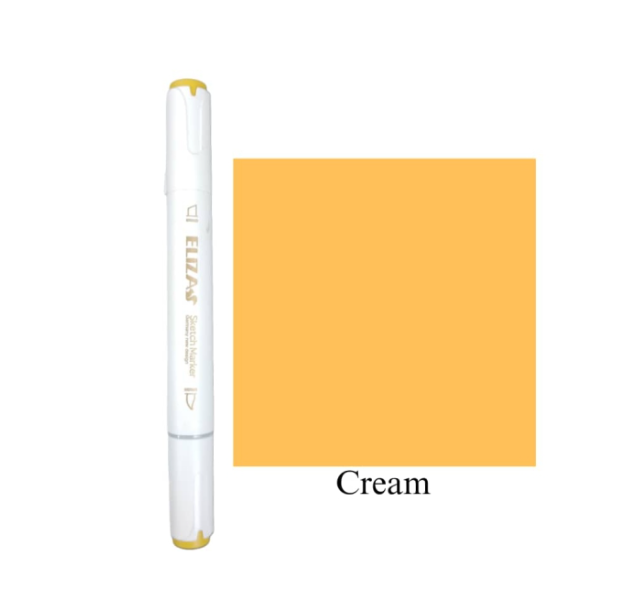 ماژیک دوسر برند الیزا کد 36 (Cream) | ELIZA بوک کلاب ایران 1