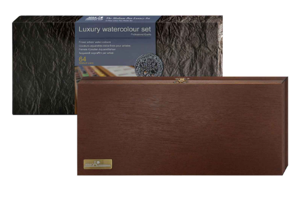  آبرنگ 64 رنگ افرا مدل (Luxury) | AFRA بوک کلاب ایران 2 