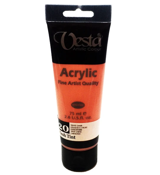  رنگ اکریلیک وستا کد ۲۰ (flesh Tint) بوک کلاب ایران 1 