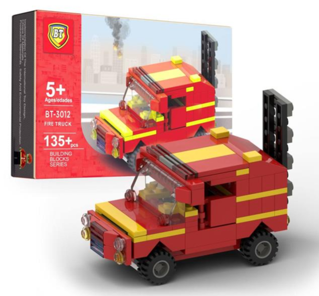  لگو آتش نشان 3011/3016 | BT - FIRE TRUCK بوک کلاب ایران 1 