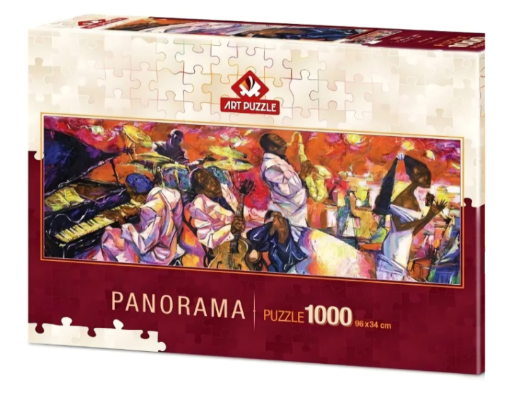 پازل 1000 تکه (Colors of Jazz panorama) | ART PUZZLE بوک کلاب ایران 1