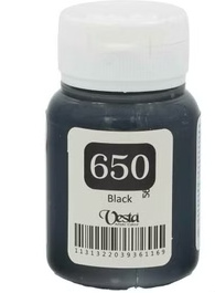  رنگ پارچه وستا کد 650 (Black) حجم 60 میل بوک کلاب ایران 1 