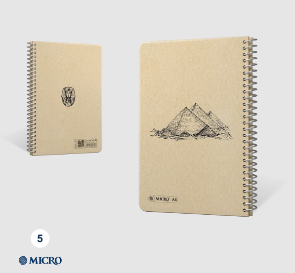  دفتر نقطه ای کرافت میکرو سیمی سایز (21*14) | MICRO بوک کلاب ایران 5 