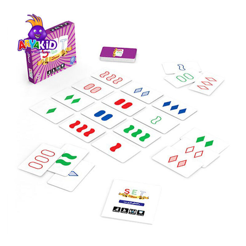  بازی فکری ست SET | مدل نهالک بوک کلاب ایران2 