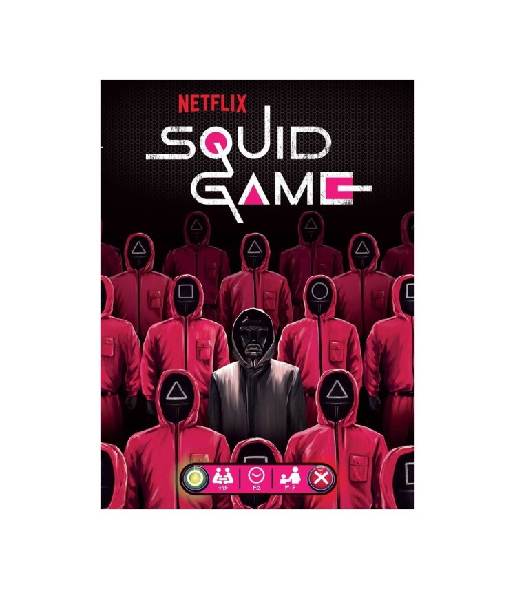 بازی مرکب اسکویید گیم Squid Game | مدل چارپایه بوک کلاب ایران