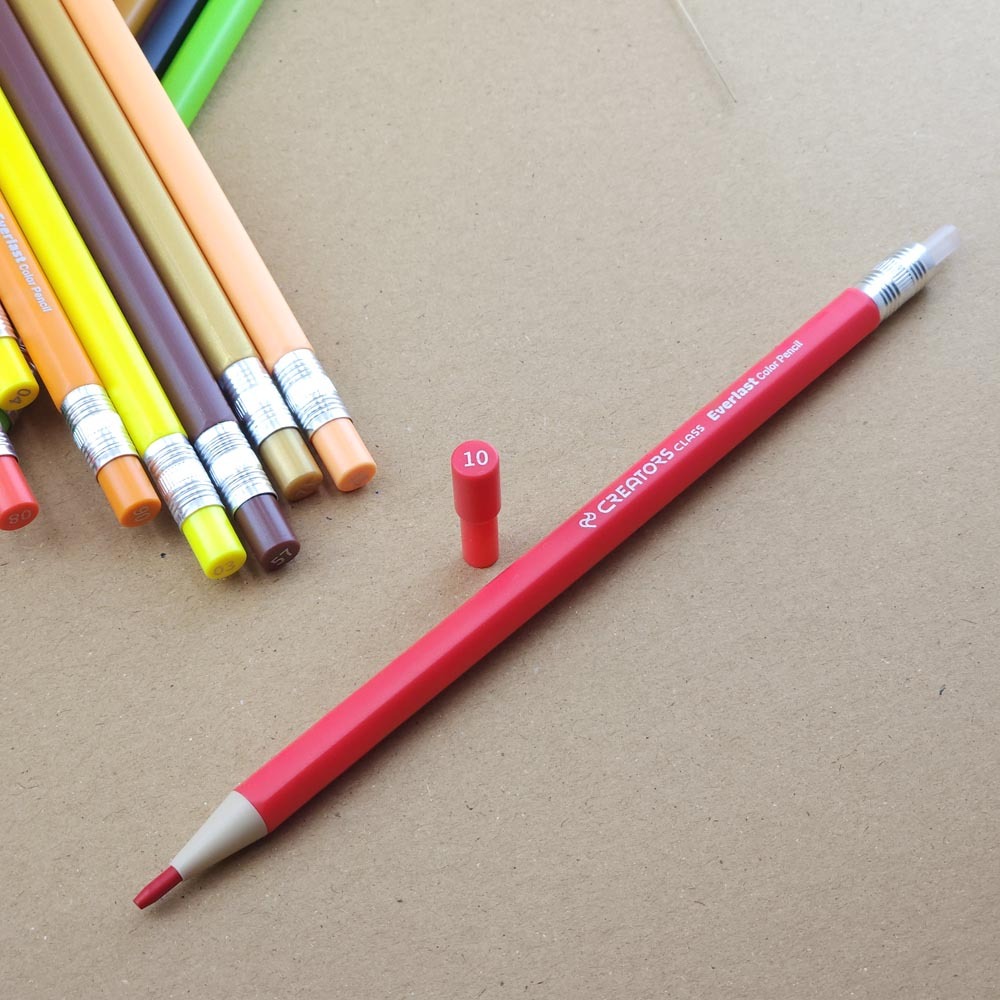  مداد رنگی 12 رنگ مدل اتودی - مکانیکال کریتورز کلاس (Everlast) بوک کلاب ایران 2 