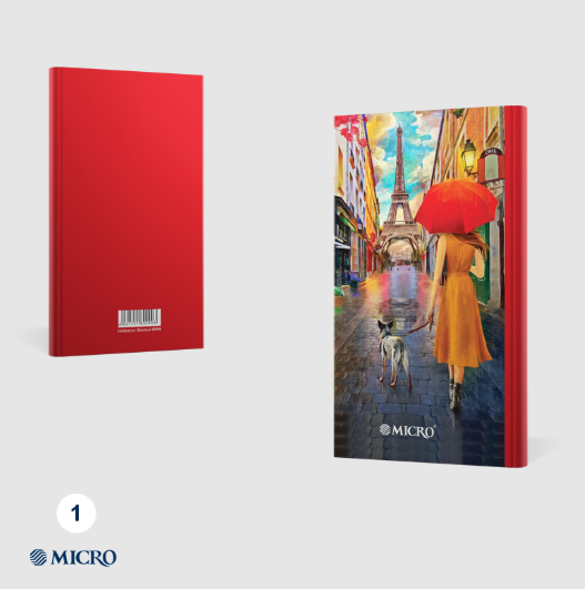 دفترچه ته چسب پالتویی میکرو کد J1 - سایز (21*14) | MICRO بوک کلاب ایران 1