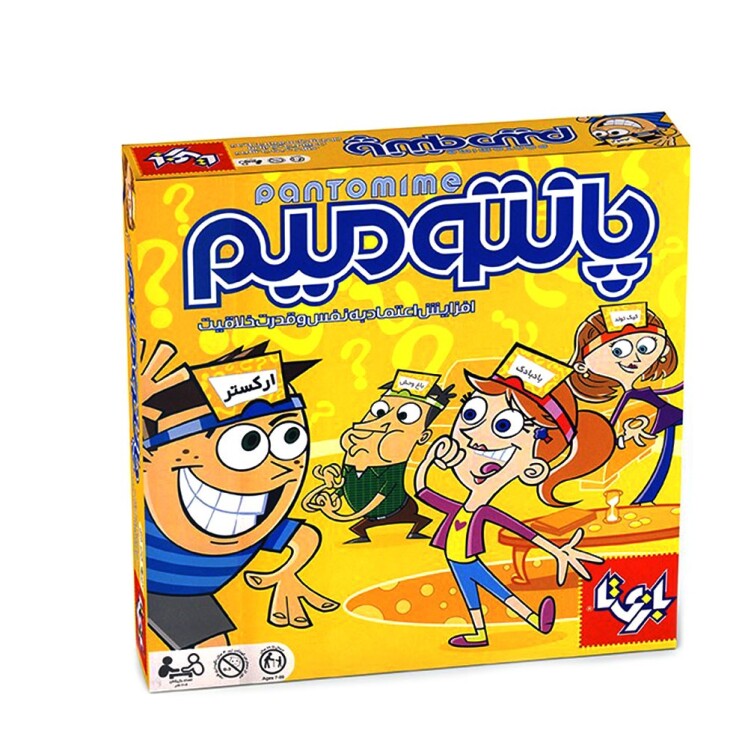 بازی پانتومیم (PANTOMIME) | مدل بازی تا بوک کلاب ایران