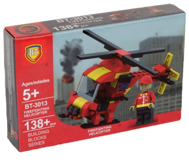  لگو آتش نشان 3011/3016 | BT - FIRE FIGHTING HELICOPTER بوک کلاب ایران 1 