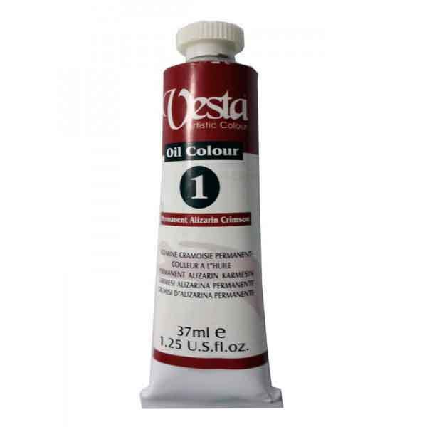 رنگ روغن وستا کد Permanent Alizarin Crimson) 1) بوک کلاب ایران 1