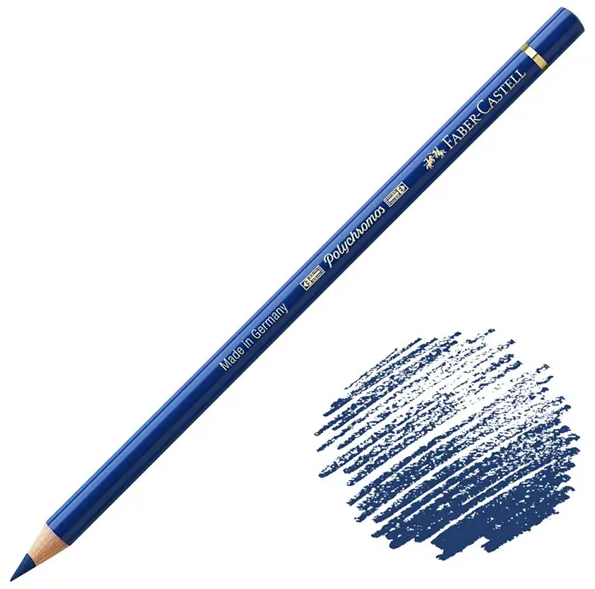  مداد رنگی فابر کاستل پلی کروم کد 151 (Helio blue reddish) | Polychromos بوک کلاب ایران 1 