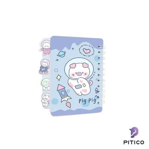  دفترچه یادداشت دیوایدر دار پیتیکو سری فضانورد بوک کلاب ایران شیراز 1 