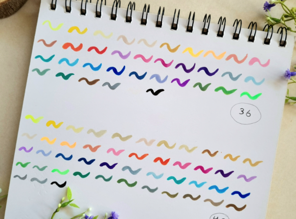  ماژیک براش اکریلیک 36 رنگ فانتزی | ACRYLIC MARKER بوک کلاب ایران 3 
